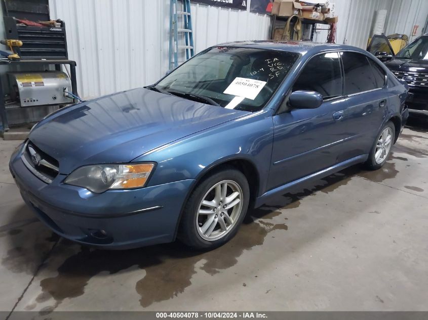 4S3BL626256214612 2005 Subaru Legacy 2.5I Limited