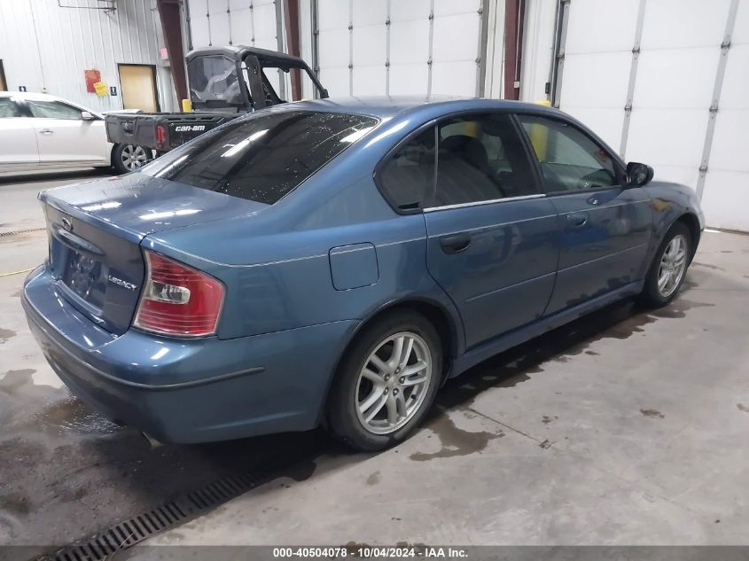 4S3BL626256214612 2005 Subaru Legacy 2.5I Limited