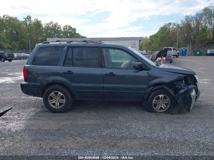 5FNYF18625B064968 2005 Honda Pilot Ex-L