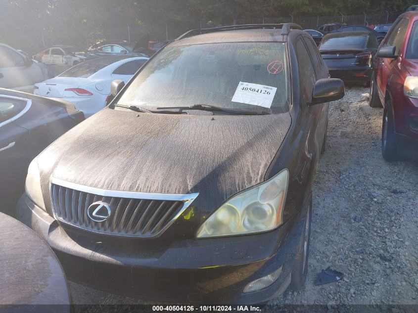 2009 Lexus Rx 350 VIN: 2T2GK31U09C062637 Lot: 40504126