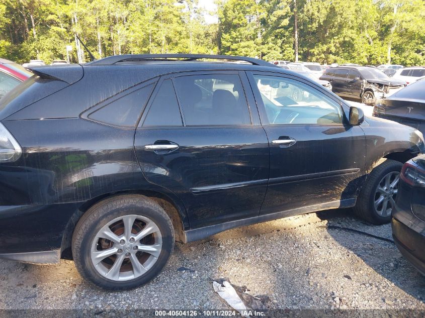 2009 Lexus Rx 350 VIN: 2T2GK31U09C062637 Lot: 40504126