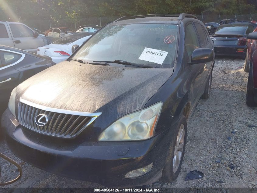 2009 Lexus Rx 350 VIN: 2T2GK31U09C062637 Lot: 40504126