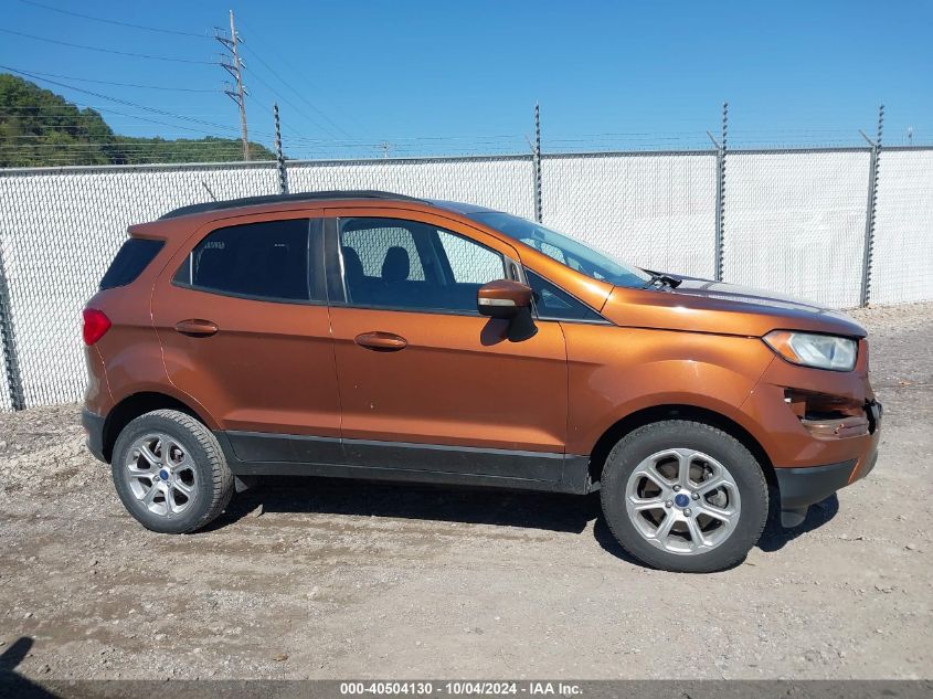 2018 Ford Ecosport Se VIN: MAJ6P1ULXJC195224 Lot: 40504130