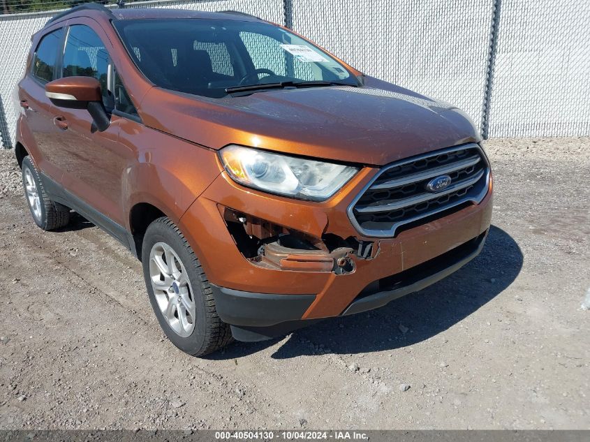 2018 Ford Ecosport Se VIN: MAJ6P1ULXJC195224 Lot: 40504130