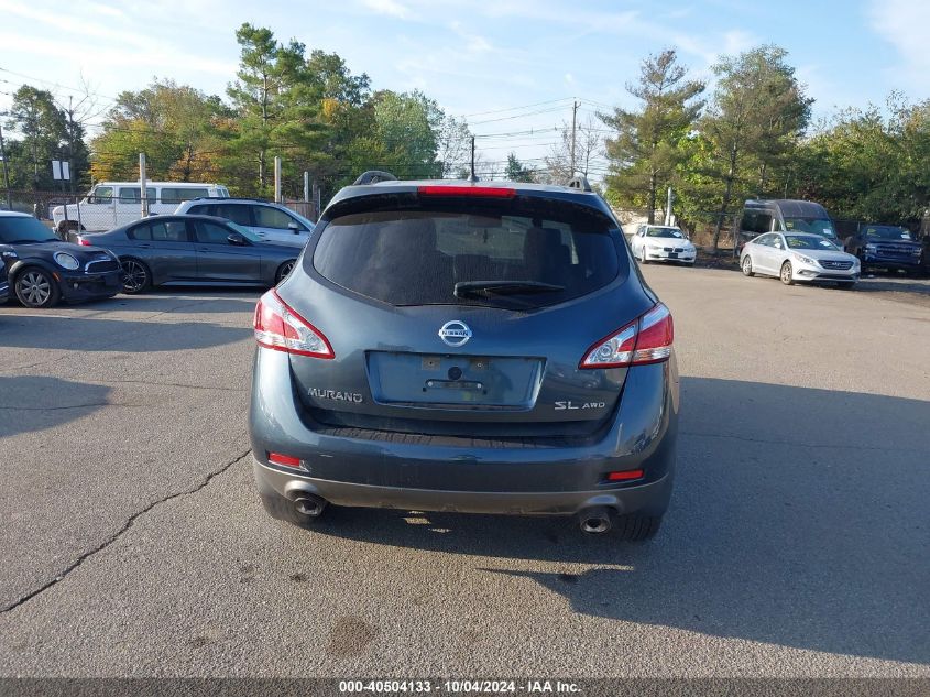 JN8AZ1MW1CW220686 2012 Nissan Murano Sl