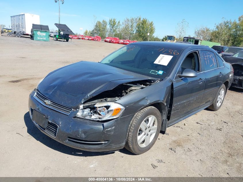 2010 Chevrolet Impala Ls VIN: 2G1WA5ENXA1111338 Lot: 40504136