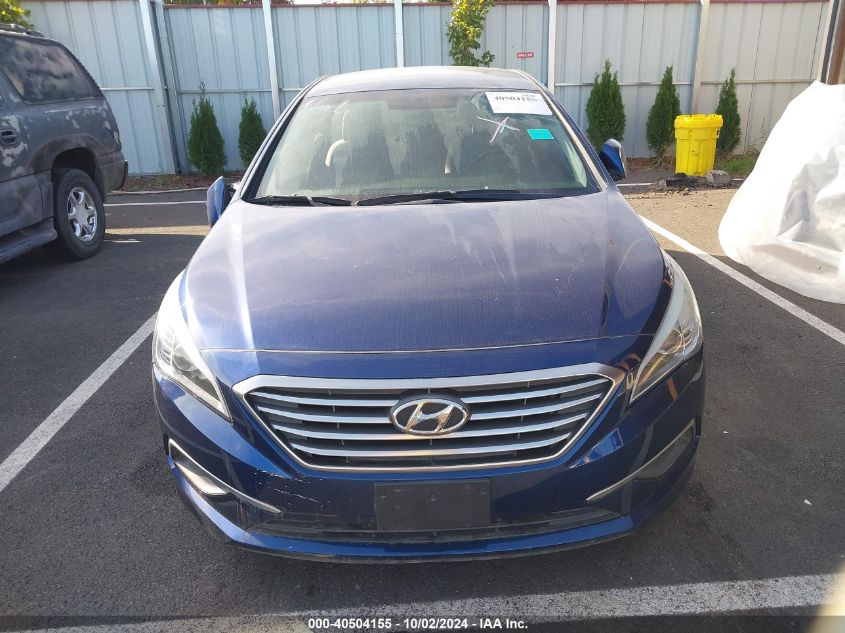 2017 Hyundai Sonata Se VIN: 5NPE24AF8HH504367 Lot: 40504155