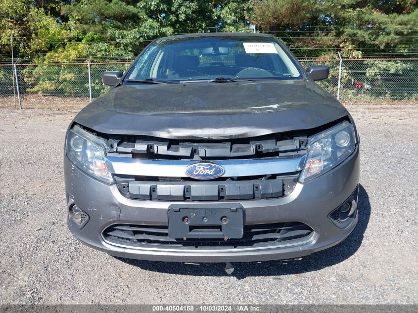 2011 Ford Fusion Se VIN: 3FAHP0HG6BR125156 Lot: 40504158