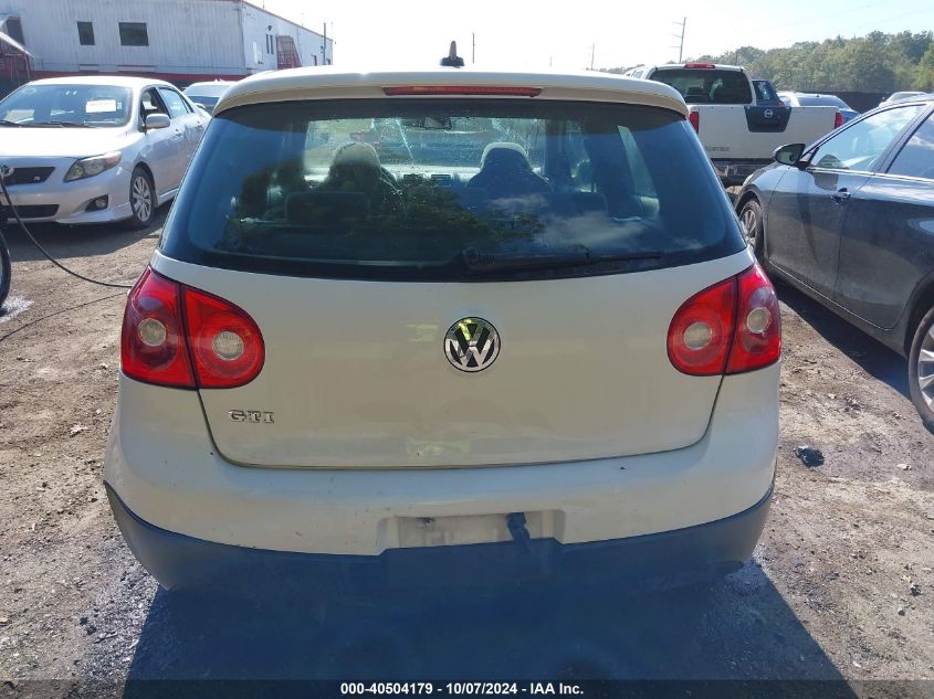 2008 Volkswagen Gti 2-Door VIN: WVWFV71K08W250660 Lot: 40504179