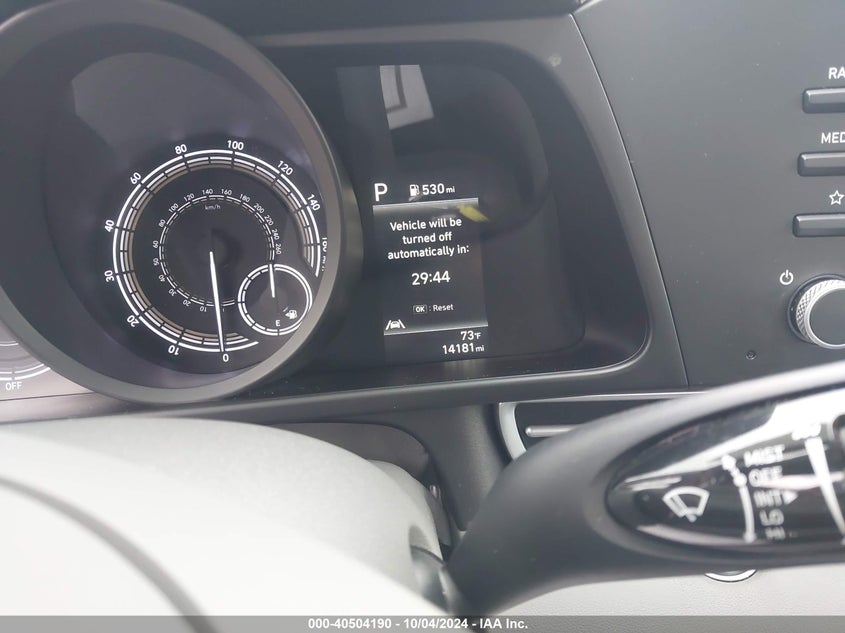 KMHLM4AJ6PU081911 2023 Hyundai Elantra Hybrid Blue