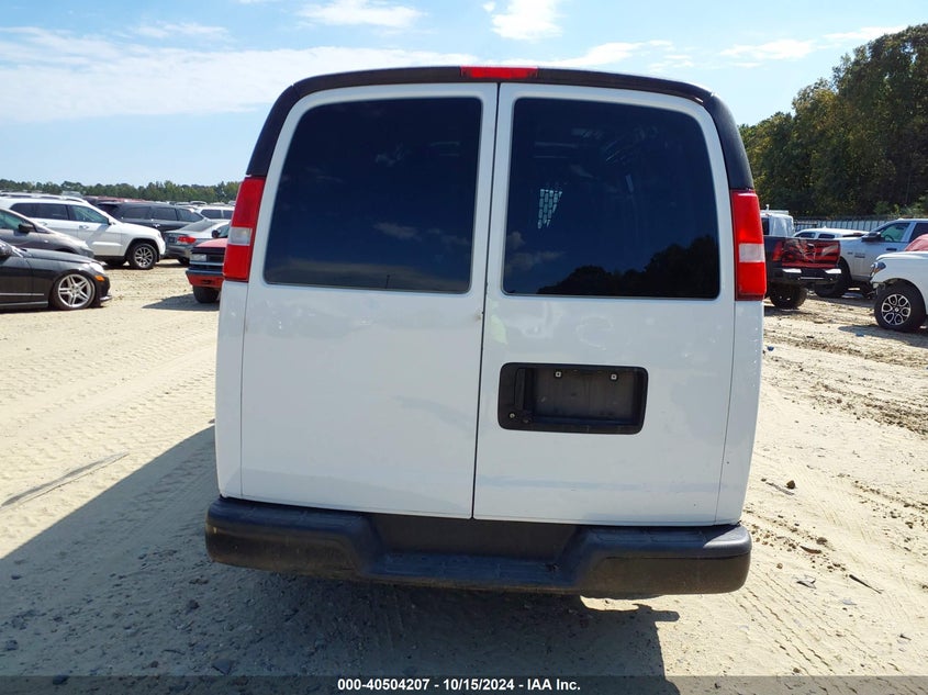 2020 GMC Savana Cargo Rwd 2500 Regular Wheelbase Work Van VIN: 1GTW7AFG5L1231569 Lot: 40504207