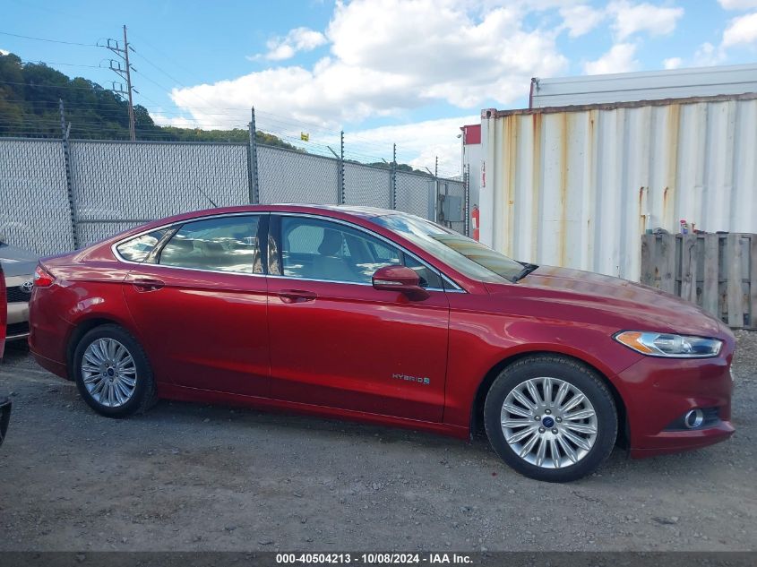 3FA6P0LU0FR167946 2015 Ford Fusion Hybrid Se