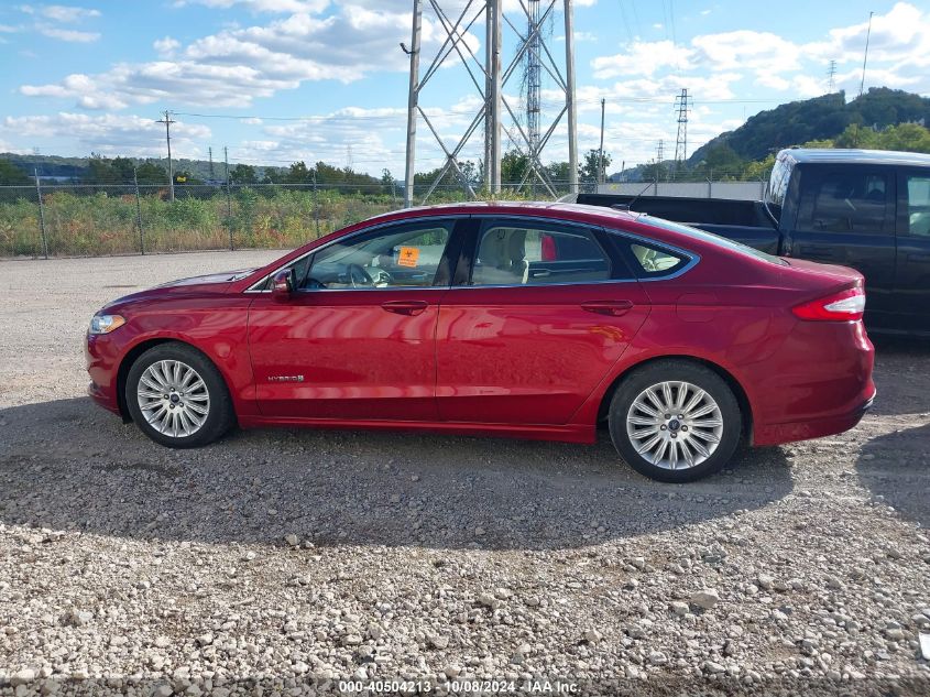 3FA6P0LU0FR167946 2015 Ford Fusion Hybrid Se