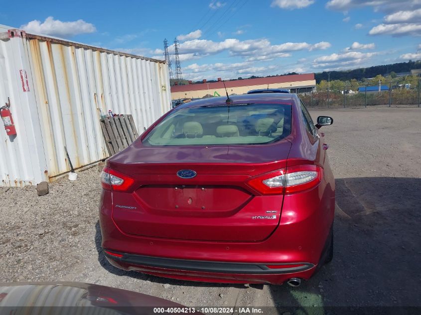 3FA6P0LU0FR167946 2015 Ford Fusion Hybrid Se