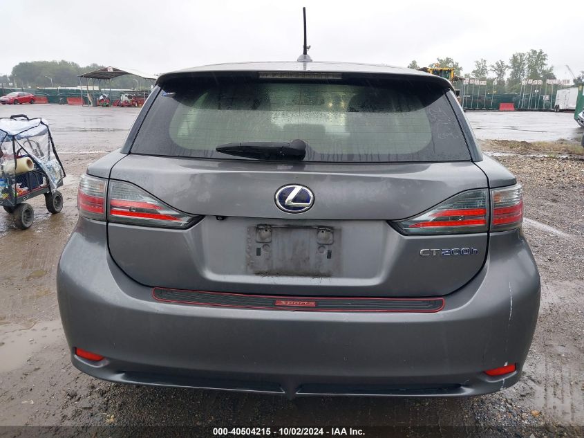 2013 Lexus Ct 200H VIN: JTHKD5BH5D2157884 Lot: 40504215