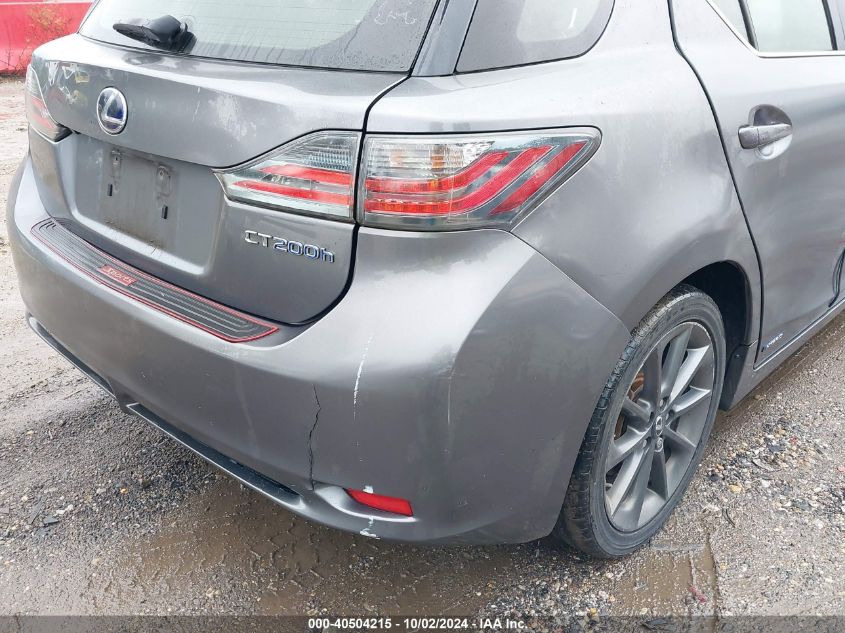 2013 Lexus Ct 200H VIN: JTHKD5BH5D2157884 Lot: 40504215