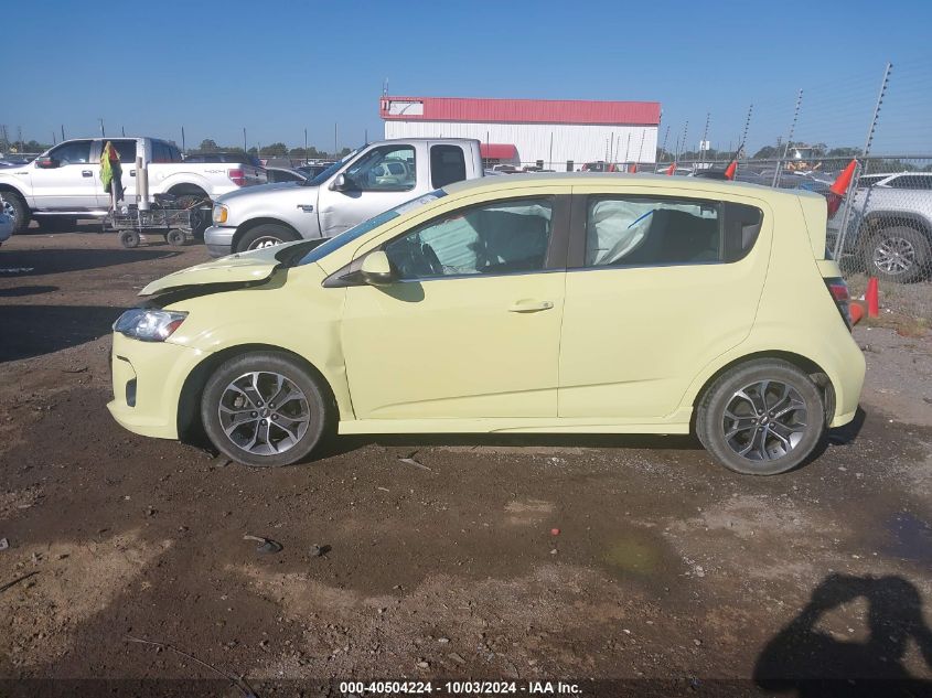 2017 Chevrolet Sonic Lt Auto VIN: 1G1JD6SH2H4110916 Lot: 40504224