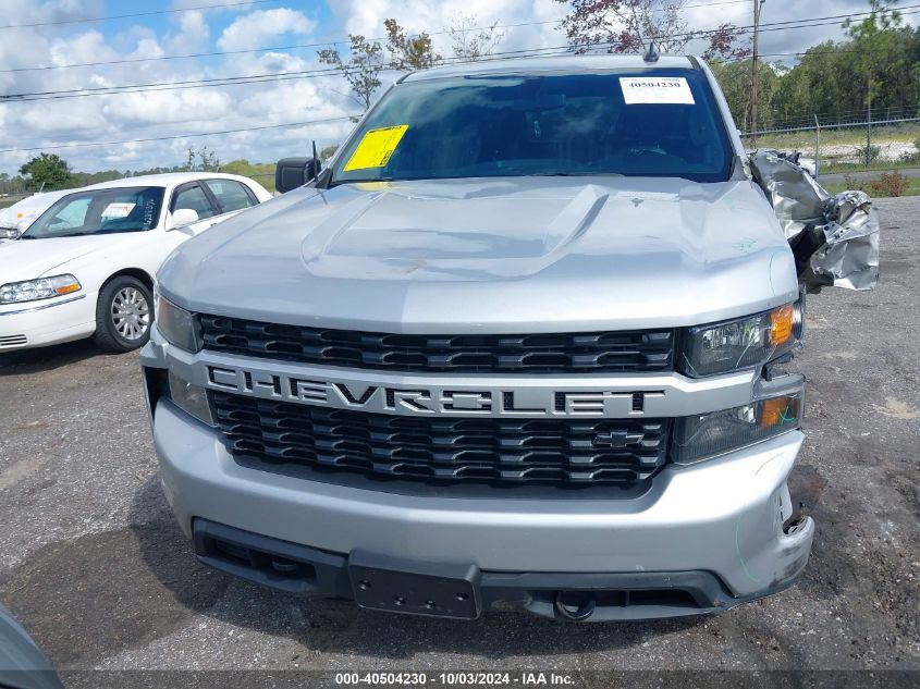 2022 Chevrolet Silverado 1500 Ltd 4Wd Short Bed Custom VIN: 3GCPYBEK0NG165112 Lot: 40504230