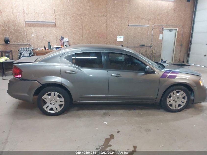 1C3CDZAB8CN209469 2012 Dodge Avenger Se