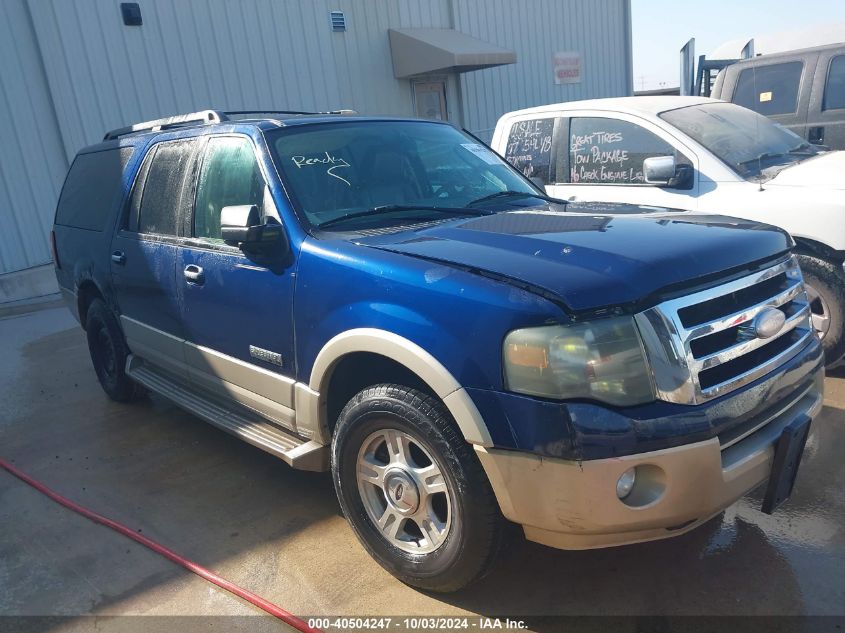 2008 Ford Expedition El Eddie Bauer/King Ranch VIN: 1FMFK17598LA80755 Lot: 40504247