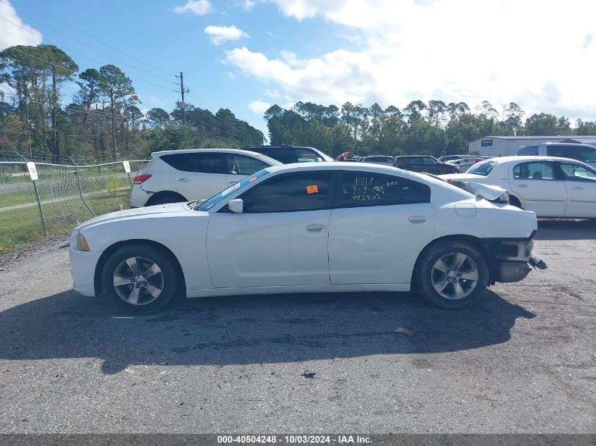 2014 Dodge Charger Se VIN: 2C3CDXBG4EH287015 Lot: 40504248