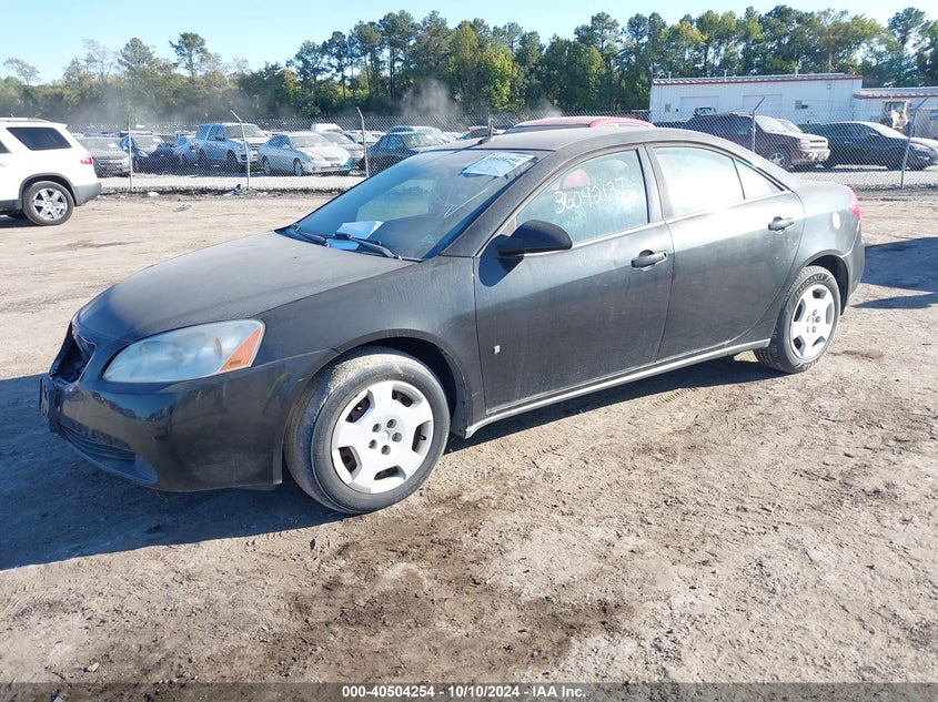 2008 Pontiac G6 Value Leader grey sedan gasoline 1G2ZF57B084247425 photo #3