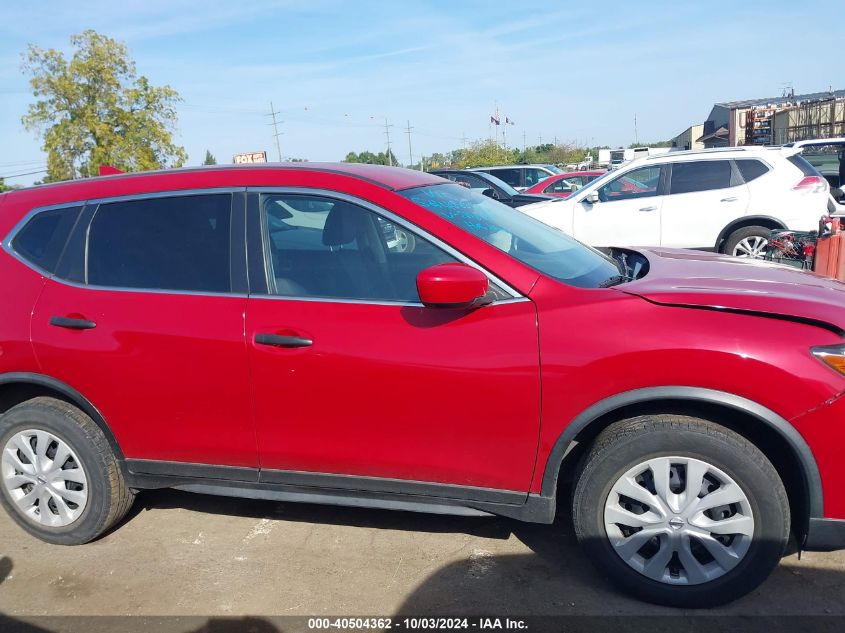 2017 Nissan Rogue S VIN: JN8AT2MV9HW267809 Lot: 40504362