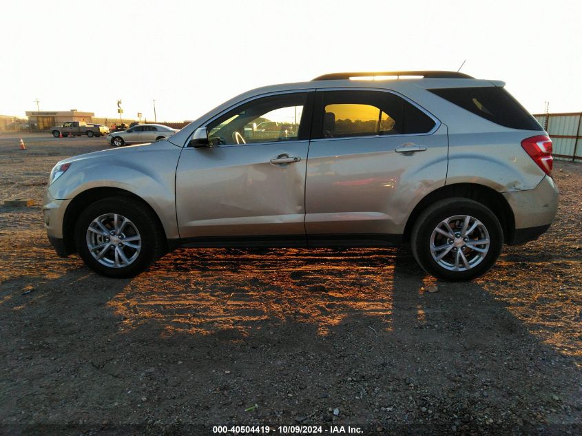 2016 Chevrolet Equinox Lt VIN: 2GNALCEK7G1137997 Lot: 40504419