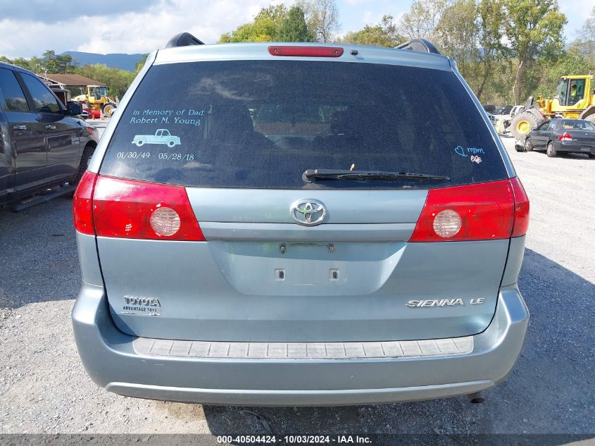 5TDZA23C06S568793 2006 Toyota Sienna Le