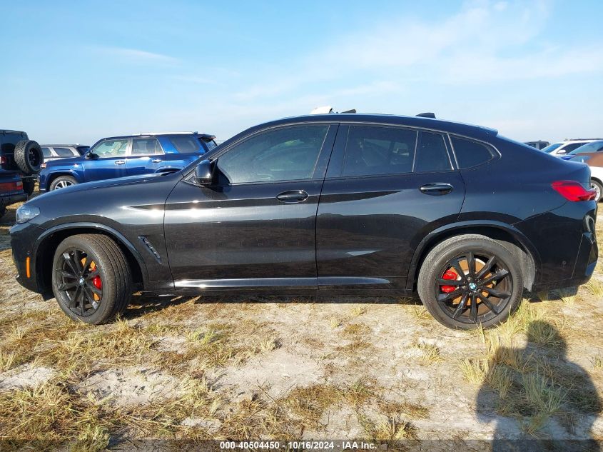 2022 BMW X4 M40I VIN: 5UX43DT07N9K41549 Lot: 40504450