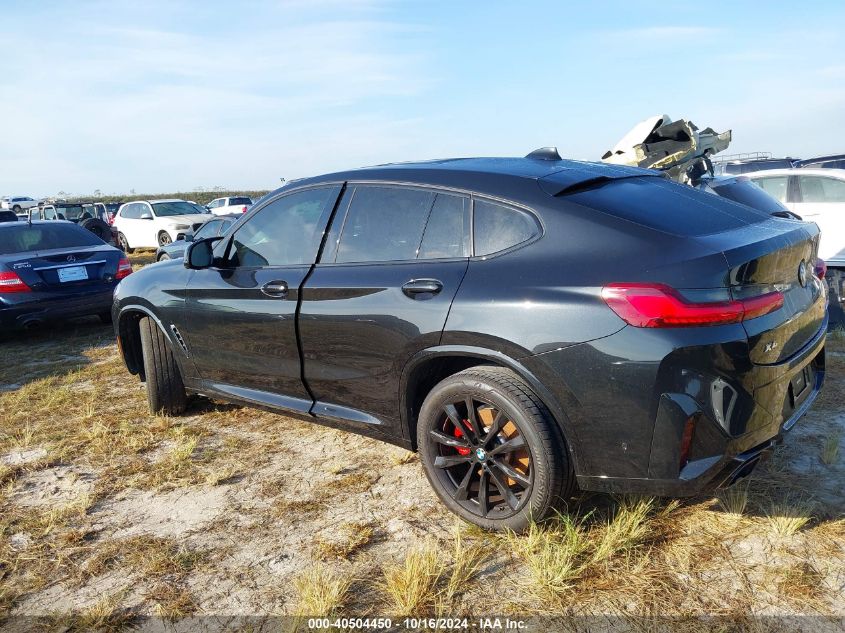 2022 BMW X4 M40I VIN: 5UX43DT07N9K41549 Lot: 40504450