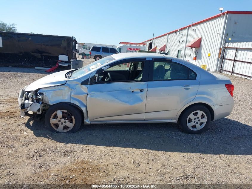 2016 Chevrolet Sonic Ls Auto VIN: 1G1JA5SH2G4185696 Lot: 40504466