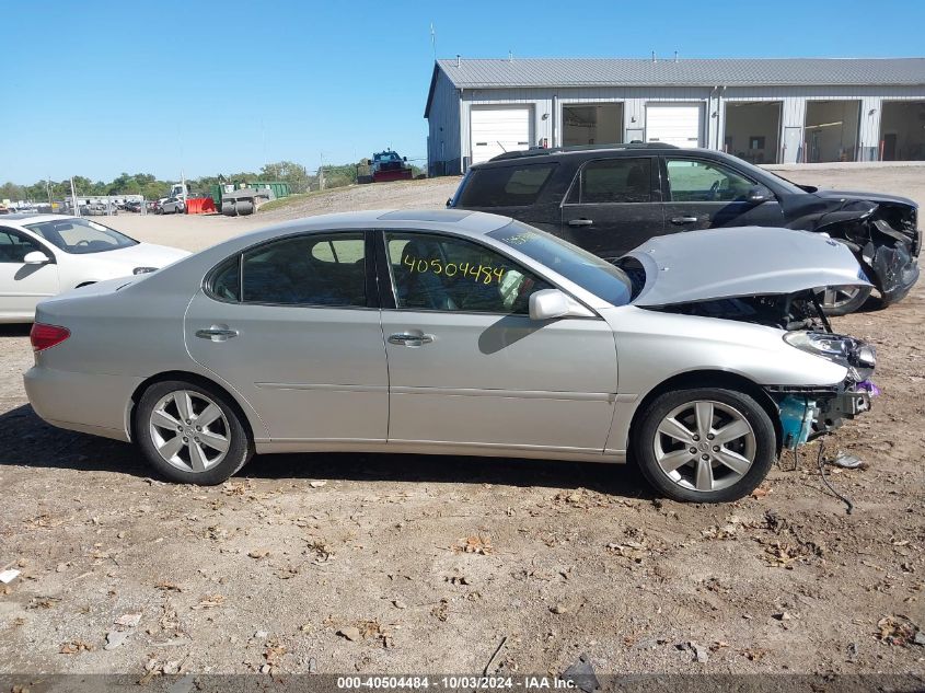 2005 Lexus Es 330 VIN: JTHBA30GX55093607 Lot: 40504484