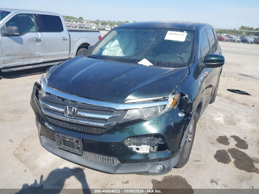 VIN 5FNYF5H5XGB008634 2016 Honda Pilot, Ex-L no.2