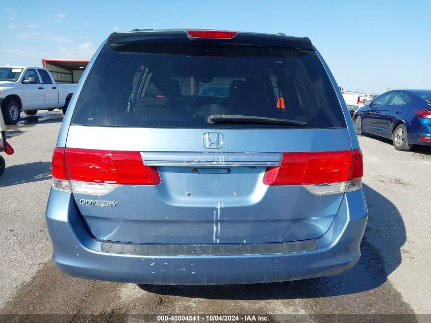 2009 Honda Odyssey Ex-L VIN: 5FNRL38779B009598 Lot: 40504541