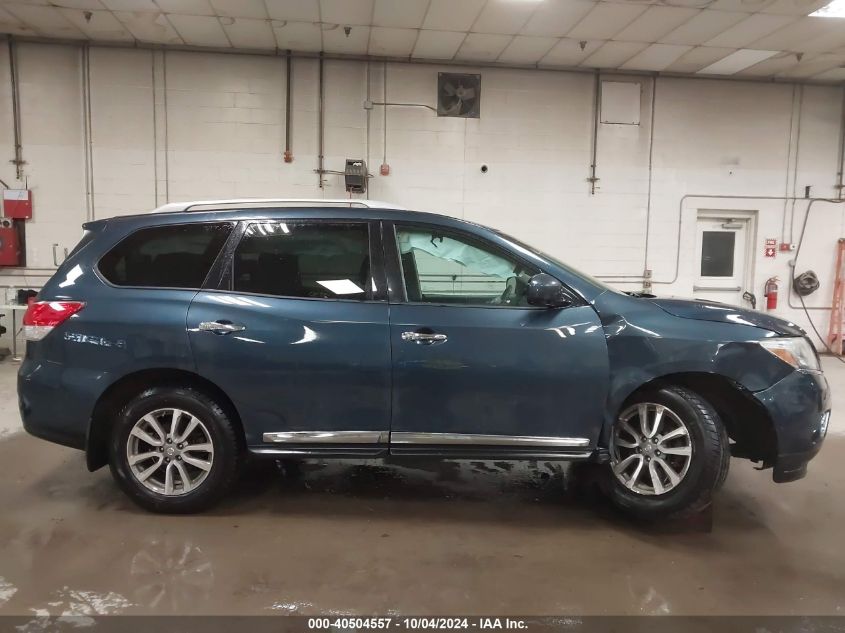 2016 Nissan Pathfinder Sl VIN: 5N1AR2MM1GC635185 Lot: 40504557