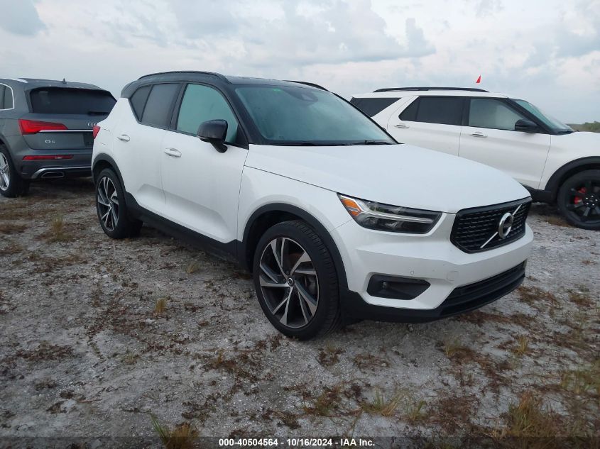 2021 Volvo Xc40 T4 R-Design VIN: YV4AC2HM0M2408262 Lot: 40504564