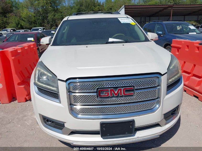 1GKKVTKD7EJ365163 2014 GMC Acadia Denali