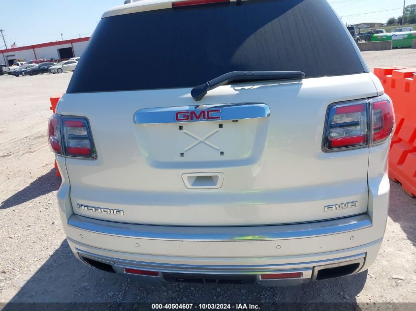 1GKKVTKD7EJ365163 2014 GMC Acadia Denali