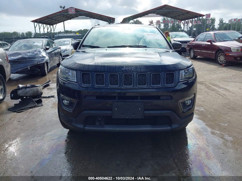 2021 Jeep Compass 80Th Anniversary Fwd VIN: 3C4NJCEB7MT567703 Lot: 40504622