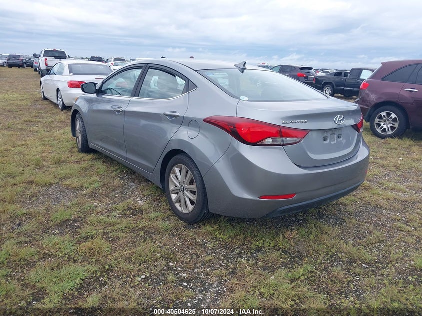 2015 HYUNDAI ELANTRA SE - KMHDH4AE0FU367795