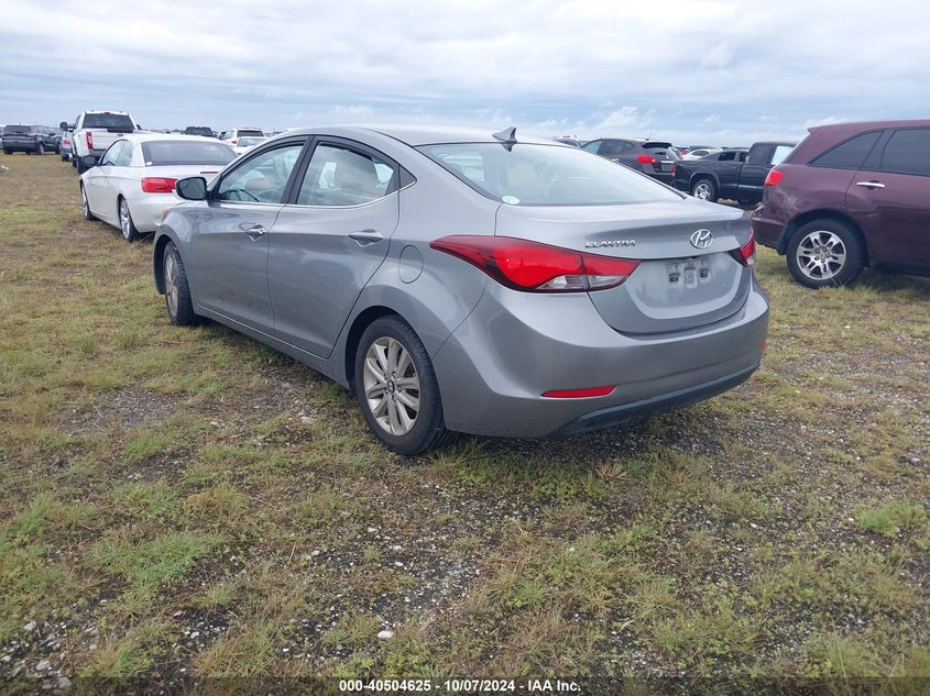 2015 HYUNDAI ELANTRA SE - KMHDH4AE0FU367795