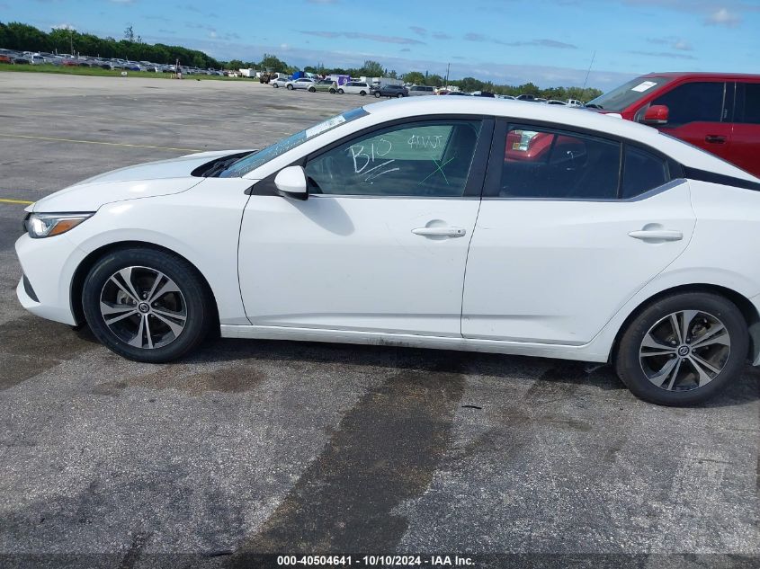 2021 NISSAN SENTRA SV - 3N1AB8CV4MY225122