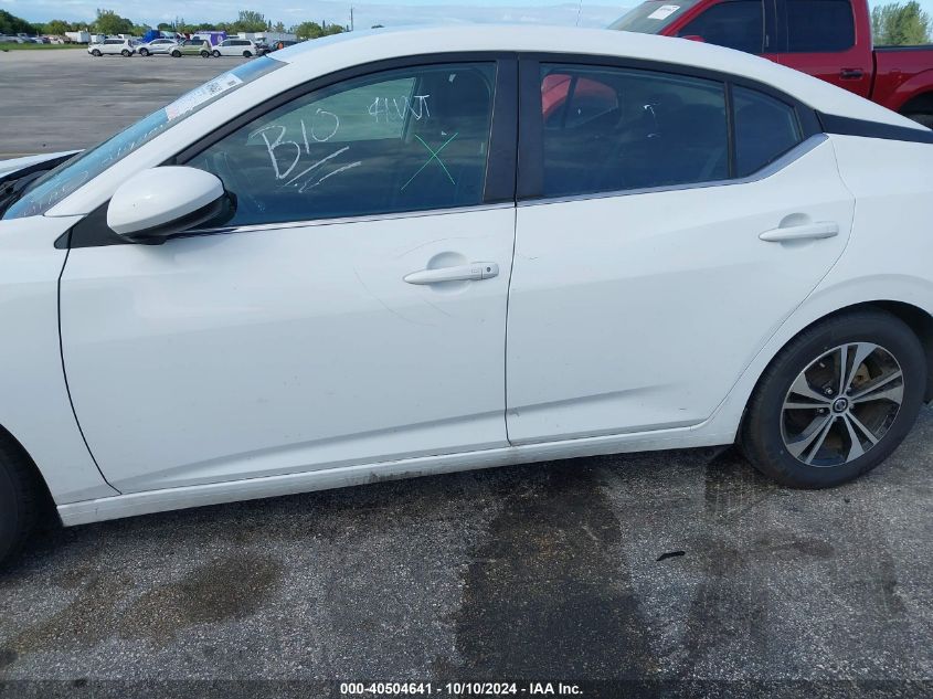 2021 NISSAN SENTRA SV - 3N1AB8CV4MY225122