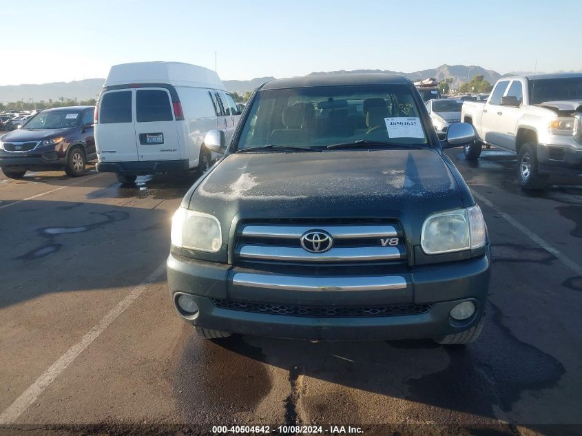 2006 Toyota Tundra Sr5 V8 VIN: 5TBDT441X6S542613 Lot: 40504642