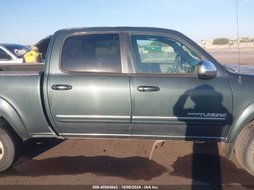 2006 Toyota Tundra Sr5 V8 VIN: 5TBDT441X6S542613 Lot: 40504642