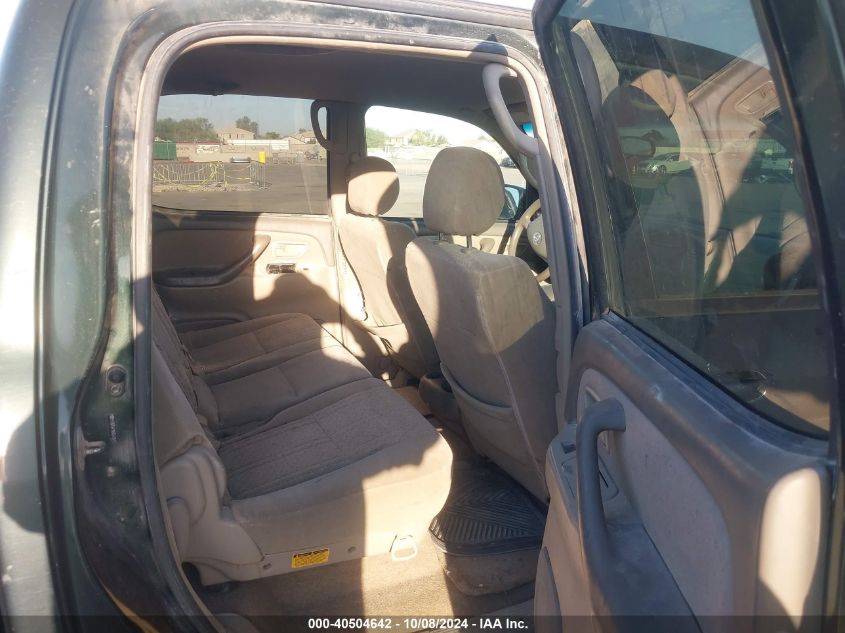 2006 Toyota Tundra Sr5 V8 VIN: 5TBDT441X6S542613 Lot: 40504642