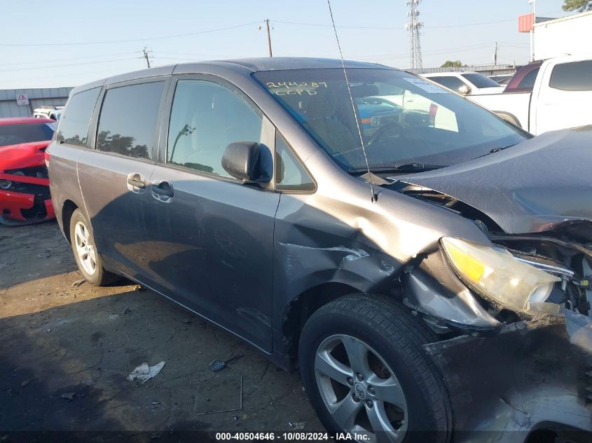 5TDZK3DC6CS184529 2012 Toyota Sienna