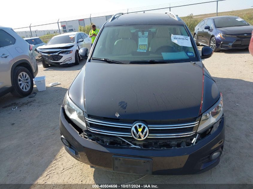 2015 Volkswagen Tiguan S/Se/Sel/R-Line VIN: WVGAV7AX6FW596369 Lot: 40504656