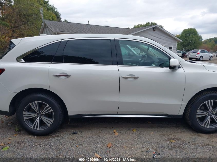 2018 Acura Mdx VIN: 5J8YD4H34JL021481 Lot: 40504661